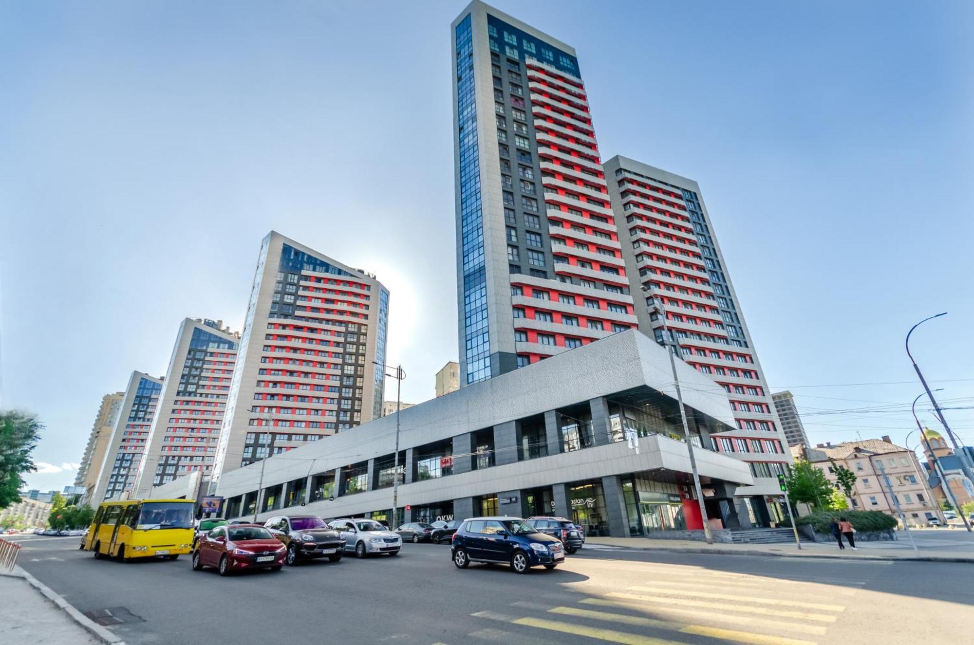 Petrovdom Apartments 21-212 In Rc Kvartet, 16Г Vasyl Lypkivskyi Street Kyjev Exteriér fotografie